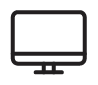 Computer screen icon